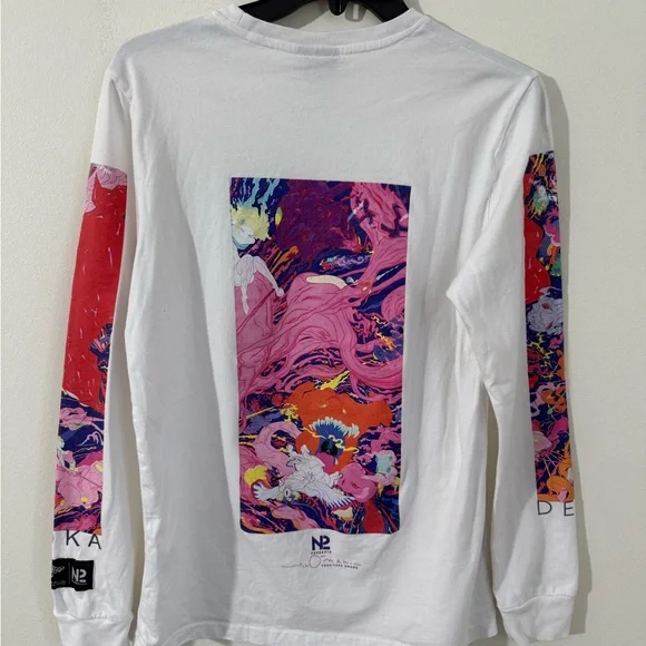 White Graphic Tee by Yoshitaka Amano - Picture 2 of 3